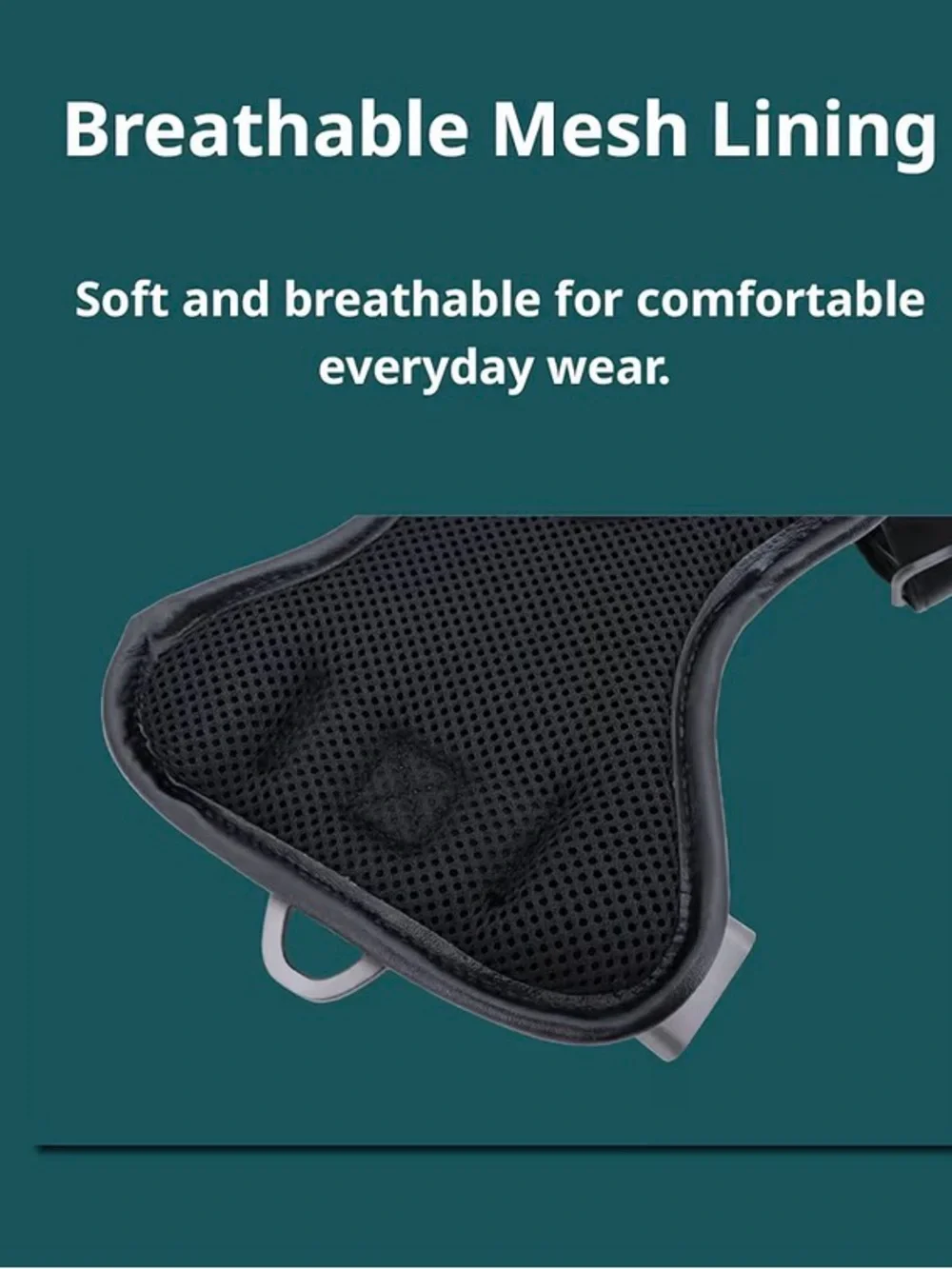 Premium Black Dog Harness for Large Breeds - Comfortable No-Pull Design